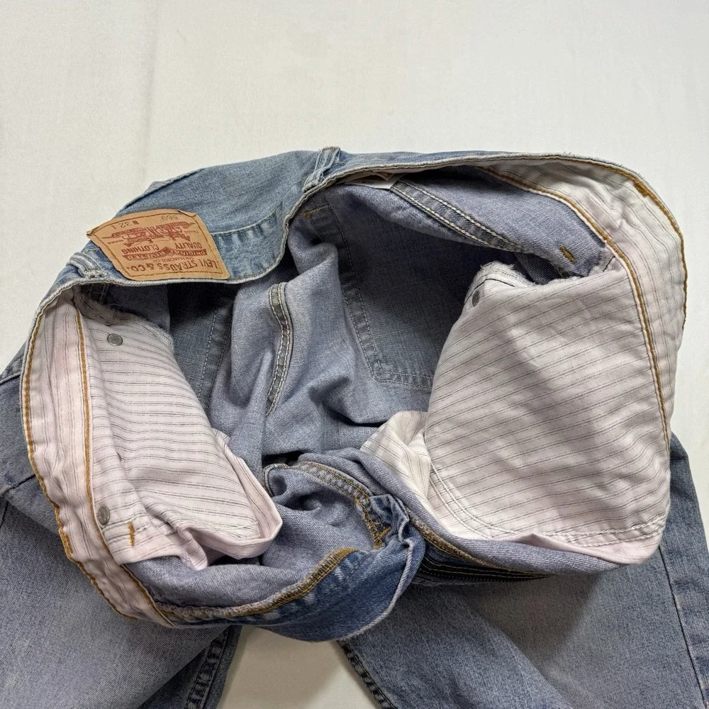 Levi's Jean Shorts‎ Fit 33x11 Jorts Denim 569 Streetwear Y2K VTG Grunge Skater